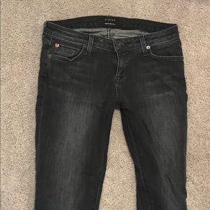 Dark blackish skinny jeans